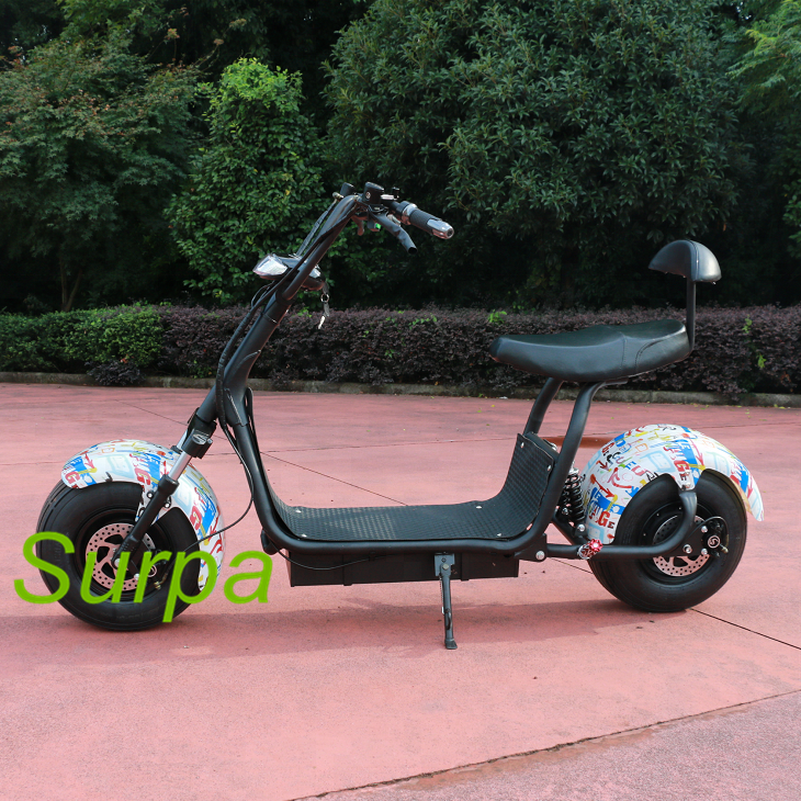 high quality 2000w 1500w  fat tire citycoco e scooter/ electric sports bike motorcycle/pizza delivery box for scooter