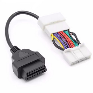 26 Pin Male Female to 16Pin Connector Obd Diagnostic Wire Harness Obd2 Tesla Diagnostic Cable For Tesla Model 3 Model Y