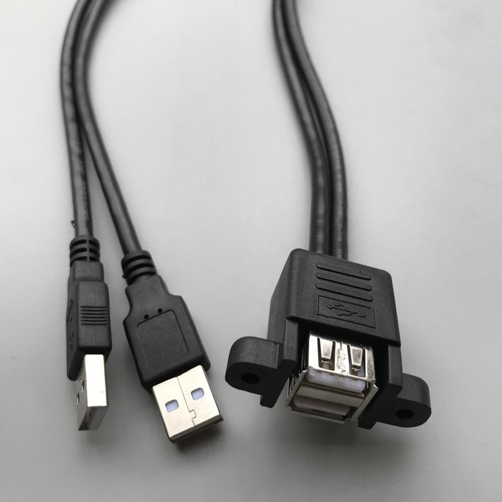 Good Quality 10cm short d micro usb 2.0 cable with lock