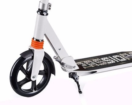 Wholesale Suspension  Folding Adult  kick scooter full aluminum 200mm big PU wheels for sale