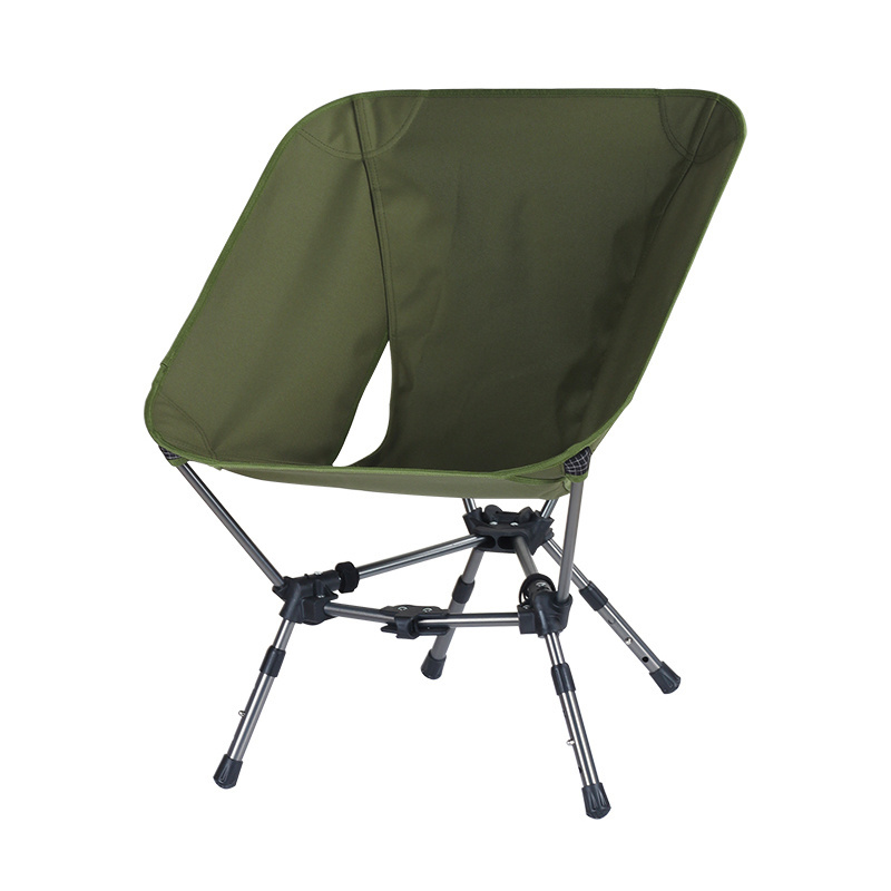 Factory Manufacturer Aluminium Khaki Outdoor Picnic Folding Compact Camping Portable Chair Ultralight Triangle Backpacking Chair