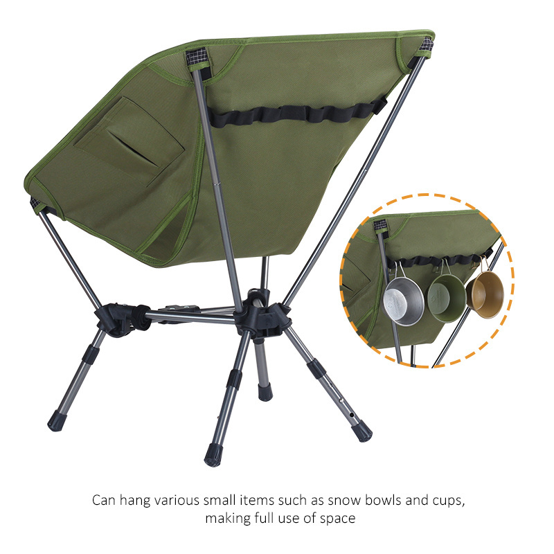 Wholesale Outdoor Ultralight Hiking Portable Foldable Lounge Compact Backpack Small Camping Chair