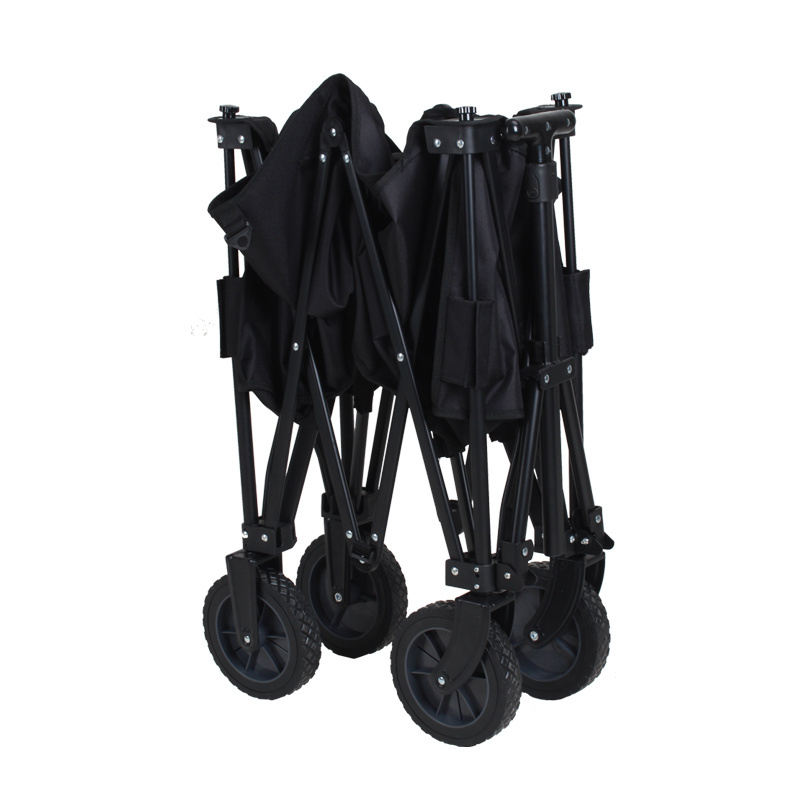 Wholesale Camping Accessories Outdoor Garden Portable Foldable Wagon Beach Trolley Cart Camp Folding Wagon