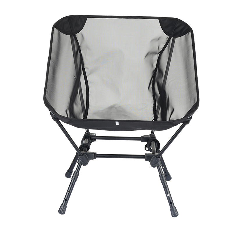 Wholesale Outdoor Mesh Fabric Lightweight Adjustable Portable Folding Beach Moon Chair For Camping Picnic