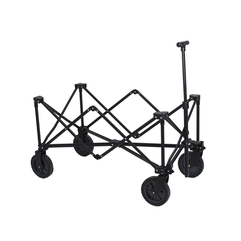 Wholesale Camping Accessories Outdoor Garden Portable Foldable Wagon Beach Trolley Cart Camp Folding Wagon