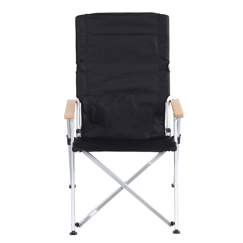 Wholesale OEM Folding Adjustable High Back Aluminum Frame Deck Chair Camping Beach Chair customized