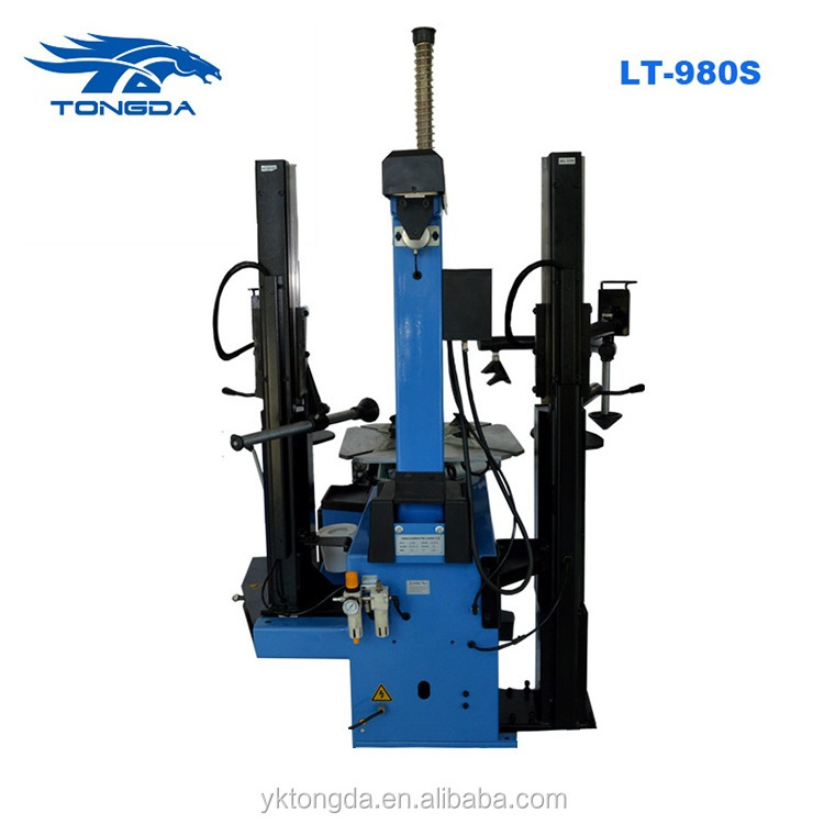 Tongda 2018 China Car Tire repair equipment tire changer LT 980S suitable for stiff and wide flat tires top quality