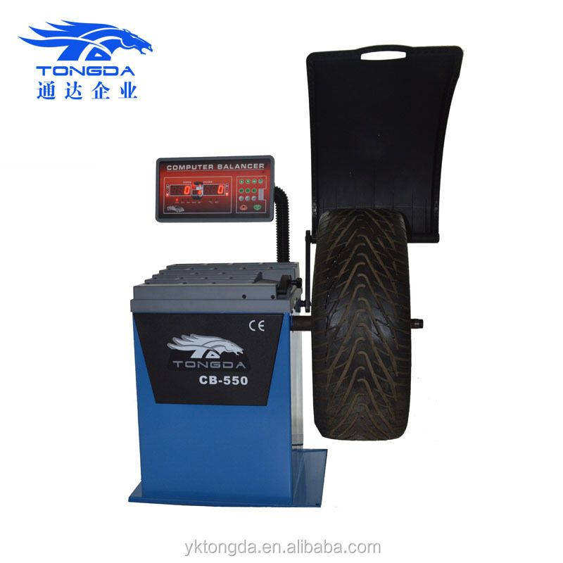 2017 China motorcycle manual used wheel balancer Tongda CB 550 tire changer and wheel balancer for sale