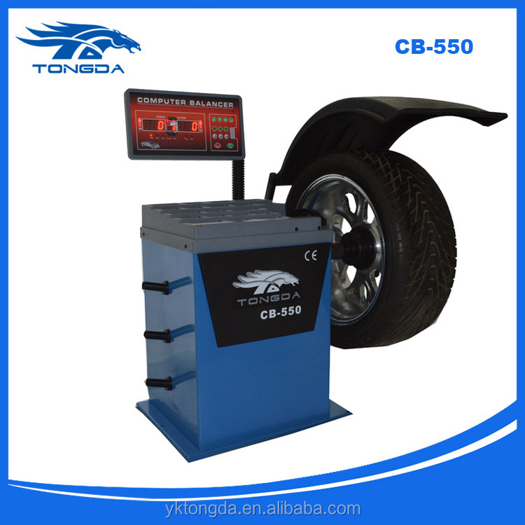 2017 China motorcycle manual used wheel balancer Tongda CB 550 tire changer and wheel balancer for sale