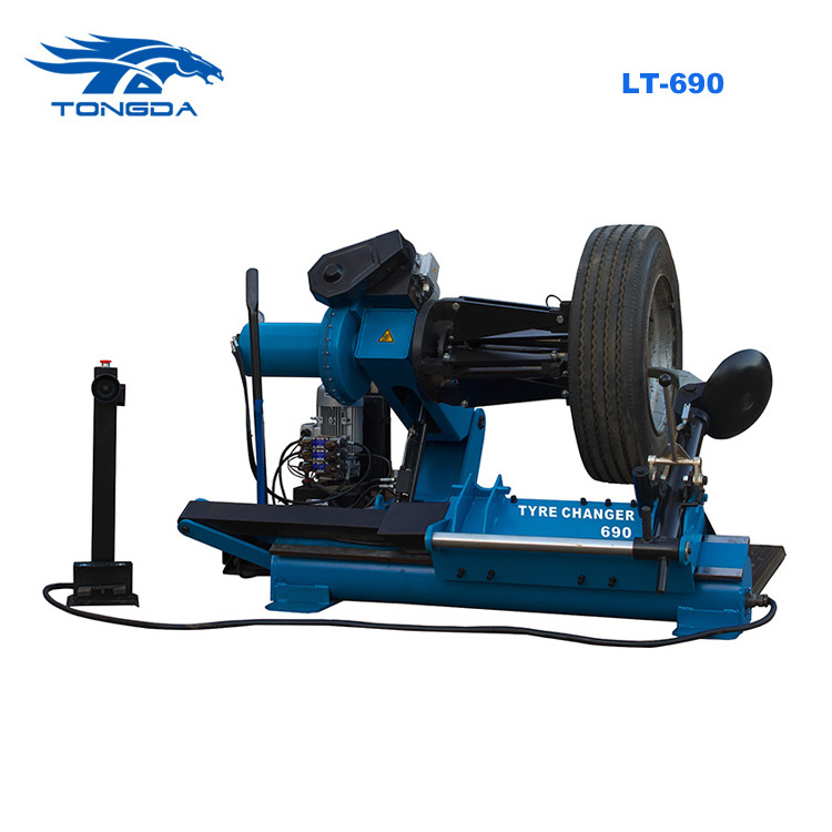 Tongda truck tire changer machinery LT 690 used tire change machine for sale suitable for 14