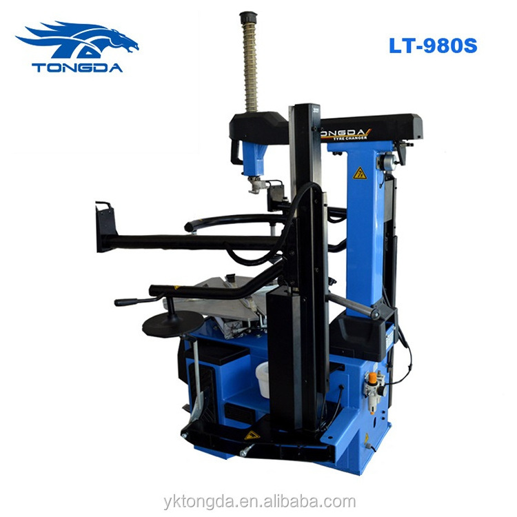 Tongda 2018 China Car Tire repair equipment tire changer LT 980S suitable for stiff and wide flat tires top quality