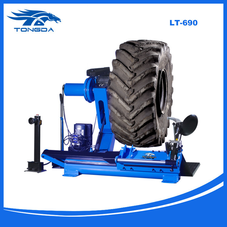 2023 tire changer truck Tongda LT 690 tire changer tractor for 56 inch used heavy duty tire changer for sale