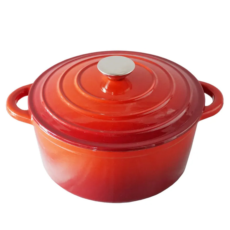 China Manufacturer Non Stick Pot Cast Iron Fondue Chicken Cookware Seafood Enamel Cast Iron Casserole/Pot