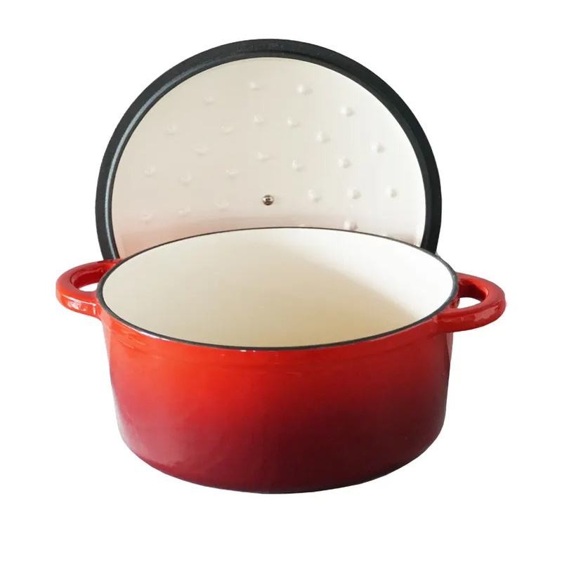 China Manufacturer Non Stick Pot Cast Iron Fondue Chicken Cookware Seafood Enamel Cast Iron Casserole/Pot