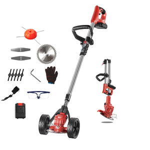 Factory Wholesale 21V Cordless Edger Lawn Tool Grass Trimmer Electric Brush Cutter  Weed Wacker Brushless