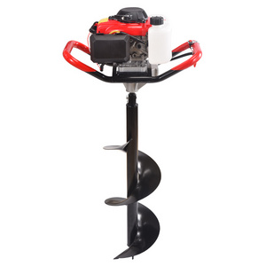 Agricultural Soil Auger Machine Tree Planting Digging Machine Super Popular Gasoline Earth Auger Ground Digging Machine