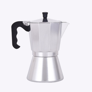 aluminum Induction cooker style moka pot