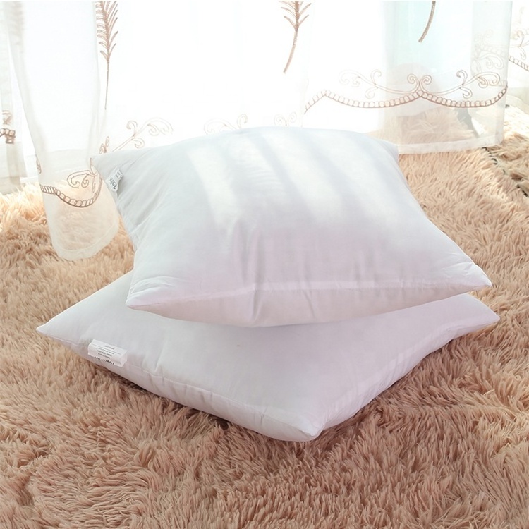 High Quality Square White Pillow Insert cushion filling PP Cotton Throw Pillow Inner Core Wholesale Cushion Inserts