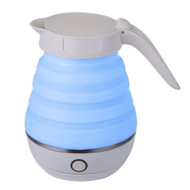 Electric Water Kettle Outdoor Portable Folding Electric Kettle Hotel Hot Water Bottle Pot 600ml special kettle design for travel