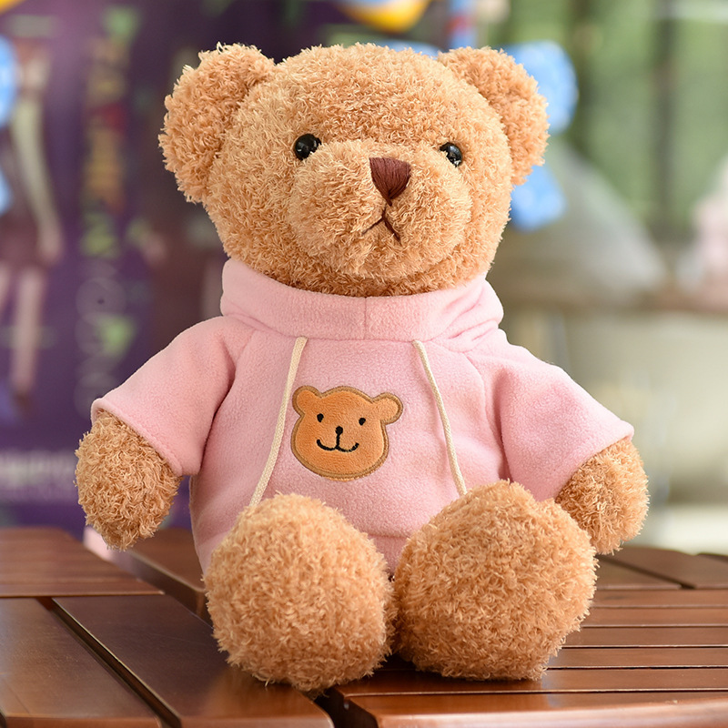 Manufacturer popular gifts creative animal OEM soft mouse plush stuffed toy clothing teddy bear with high quality children