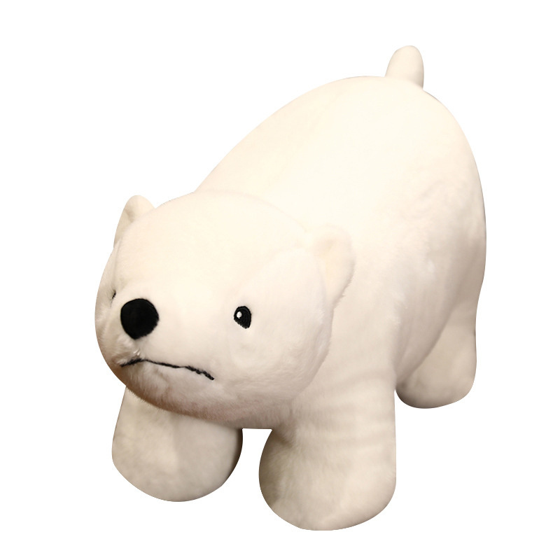 Super soft polar bear plush toy custom supplier toys sleep best gift doll stuff toy