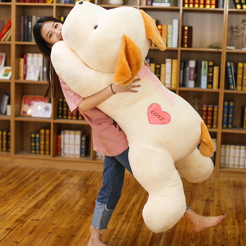 Animal plush toy soft pillow cartoon puppy dog stuff toy wholesale supplier toys sleep gift