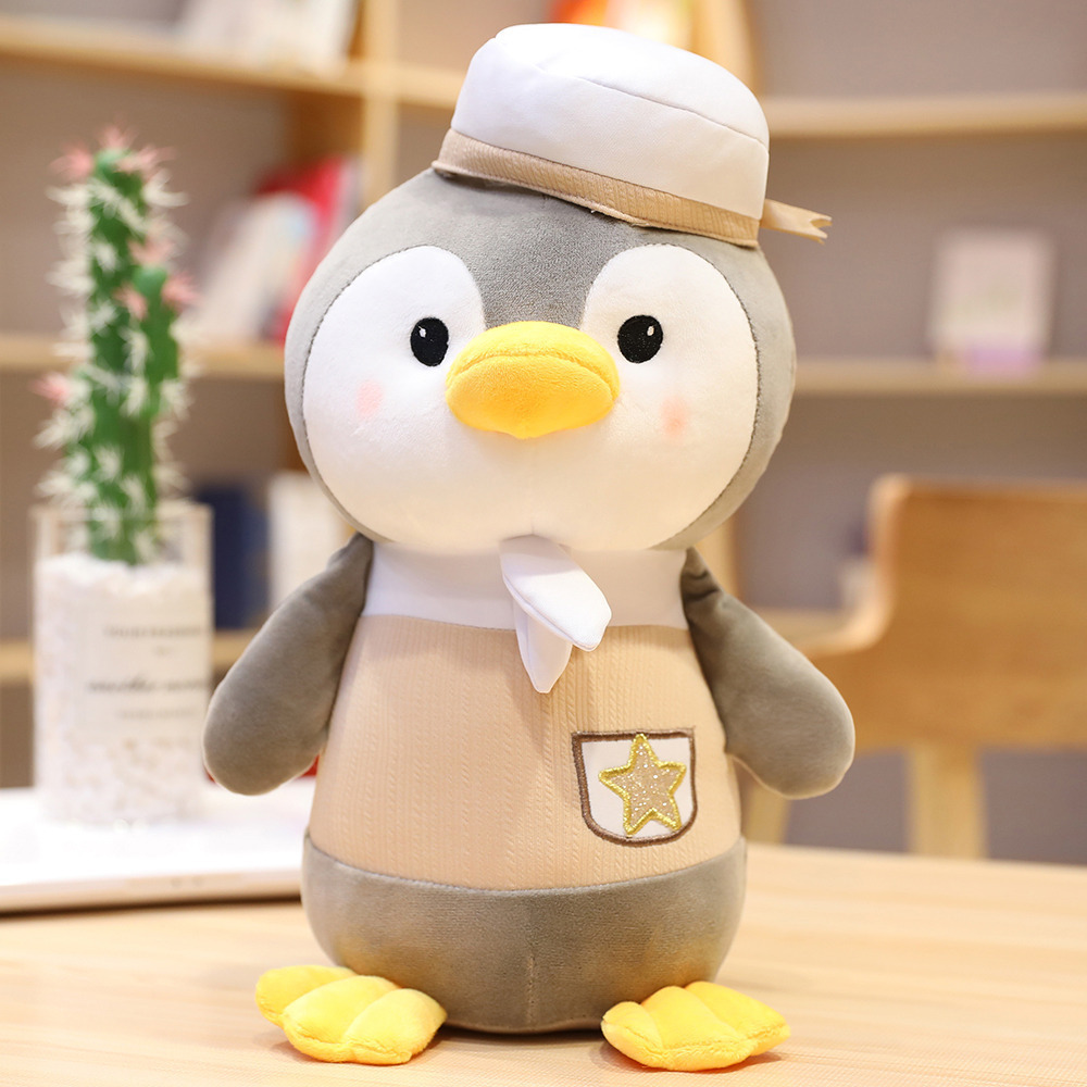 Baby Small Size Dancing And Singing Soft Colorful Musical Stuffed Plush 9inch Pink Capsule Squeak Bath Penguin Animals Toys