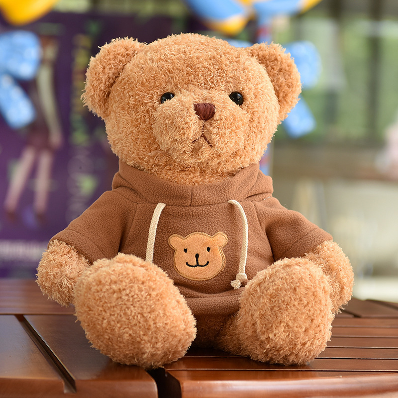 Manufacturer popular gifts creative animal OEM soft mouse plush stuffed toy clothing teddy bear with high quality children