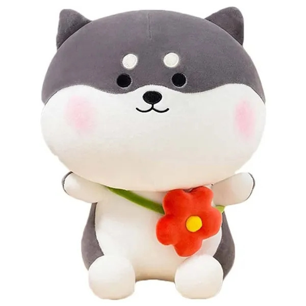 Stuffed Animal Shiba Inu Plush Toy Anime Corgi Kawaii Plush Dog Soft Pillow, Plush Toy Gifts for Boys Girls