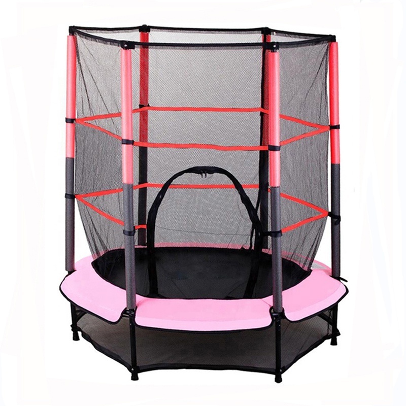 Hot sale 55 inch indoor trampoline park equipment for kids outdoor mesh trampoline safety net