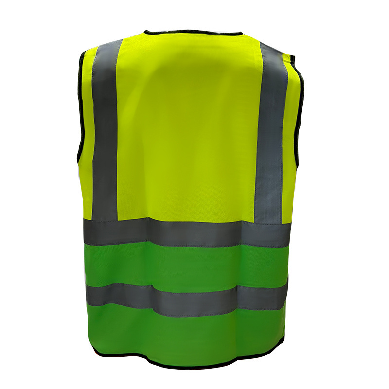 WANXIAO Reflective Vest Jacket Construction Security Industrial Safety Vest Reflective Clothing