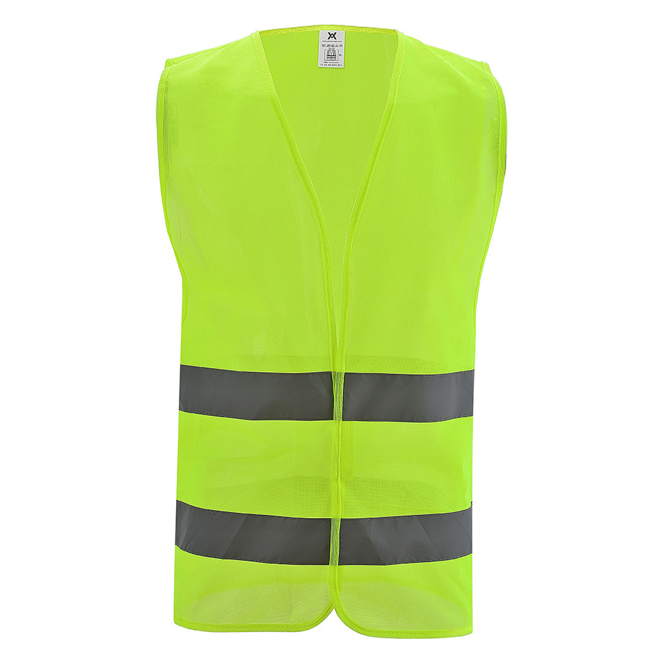 Wanxiao hi vis airport bike reflective security vest reflective for bicycle