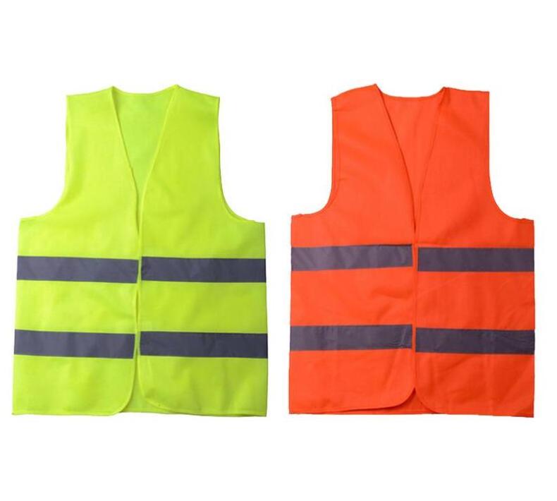 Colorful Construction Workwear Vest Safety Vest Reflective Waistcoat with Reflective Bands