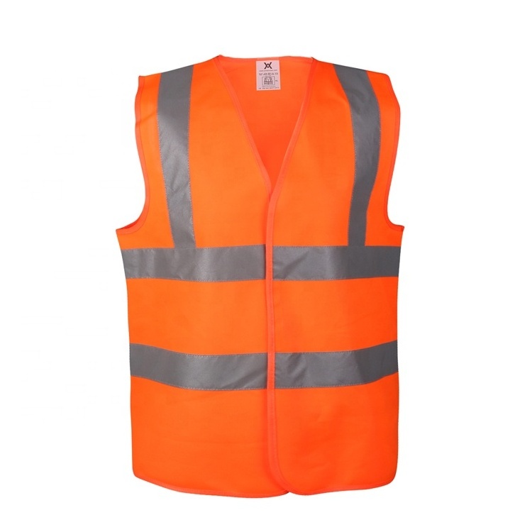 Hot Sale Yellow High Visibility Safety Vests Custom LOGO Printing with Reflective Strips EN471 Safety Vest