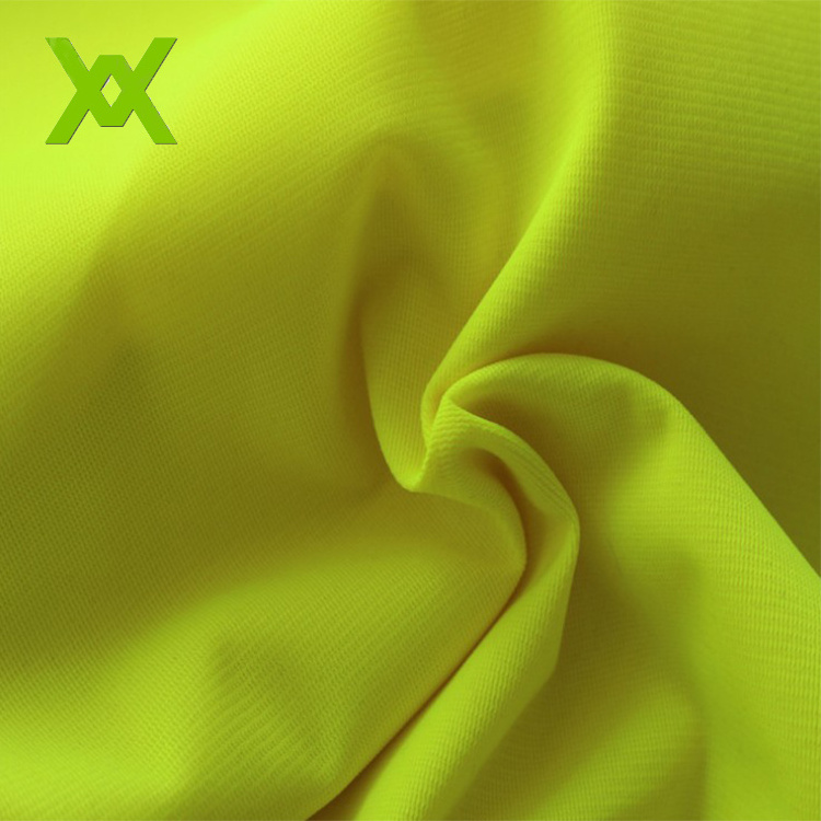 WX High Visibility cinturon reflectante retro green red yellow polyester high light stretch fabric for reflective safety vests