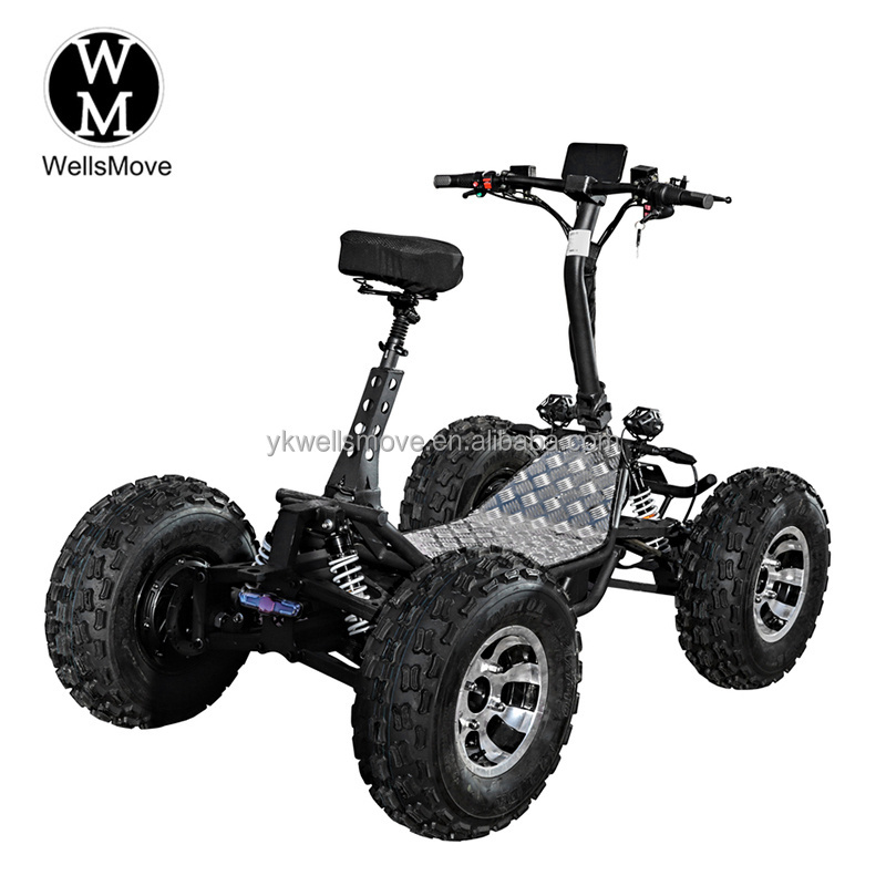 4WD Off Road Scooter 4 Wheel All Terrain Scooters 4x4