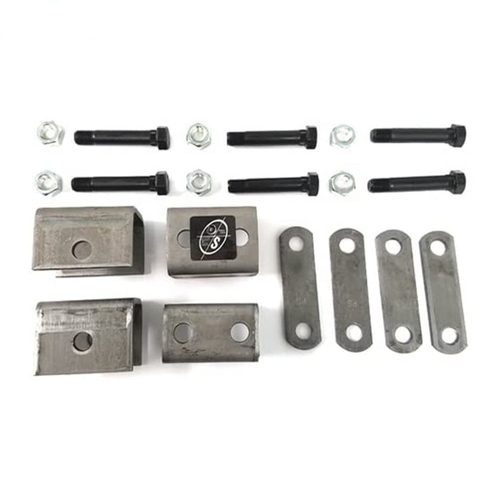 Wheel Single Trailer Axle Hanger Kit for Double Eye Spring