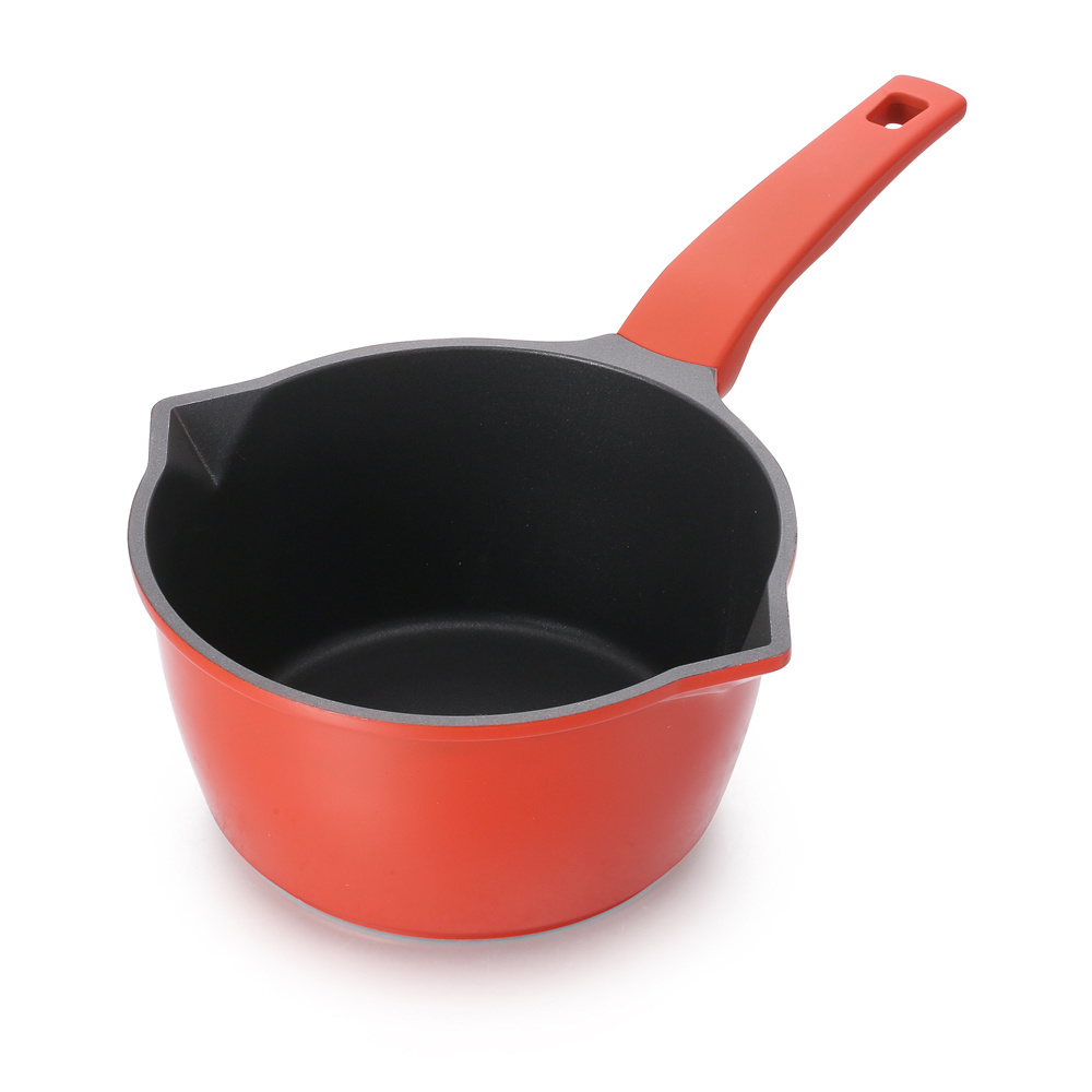 Customization kitchen aluminum nonstick cookware mini sauce milk pan