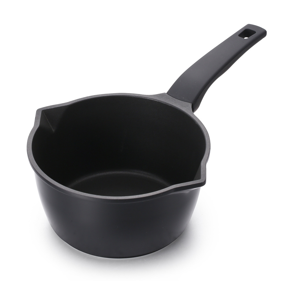 Customization kitchen aluminum nonstick cookware mini sauce milk pan