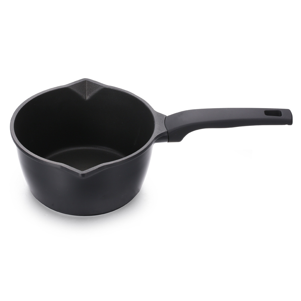 Customization kitchen aluminum nonstick cookware mini sauce milk pan