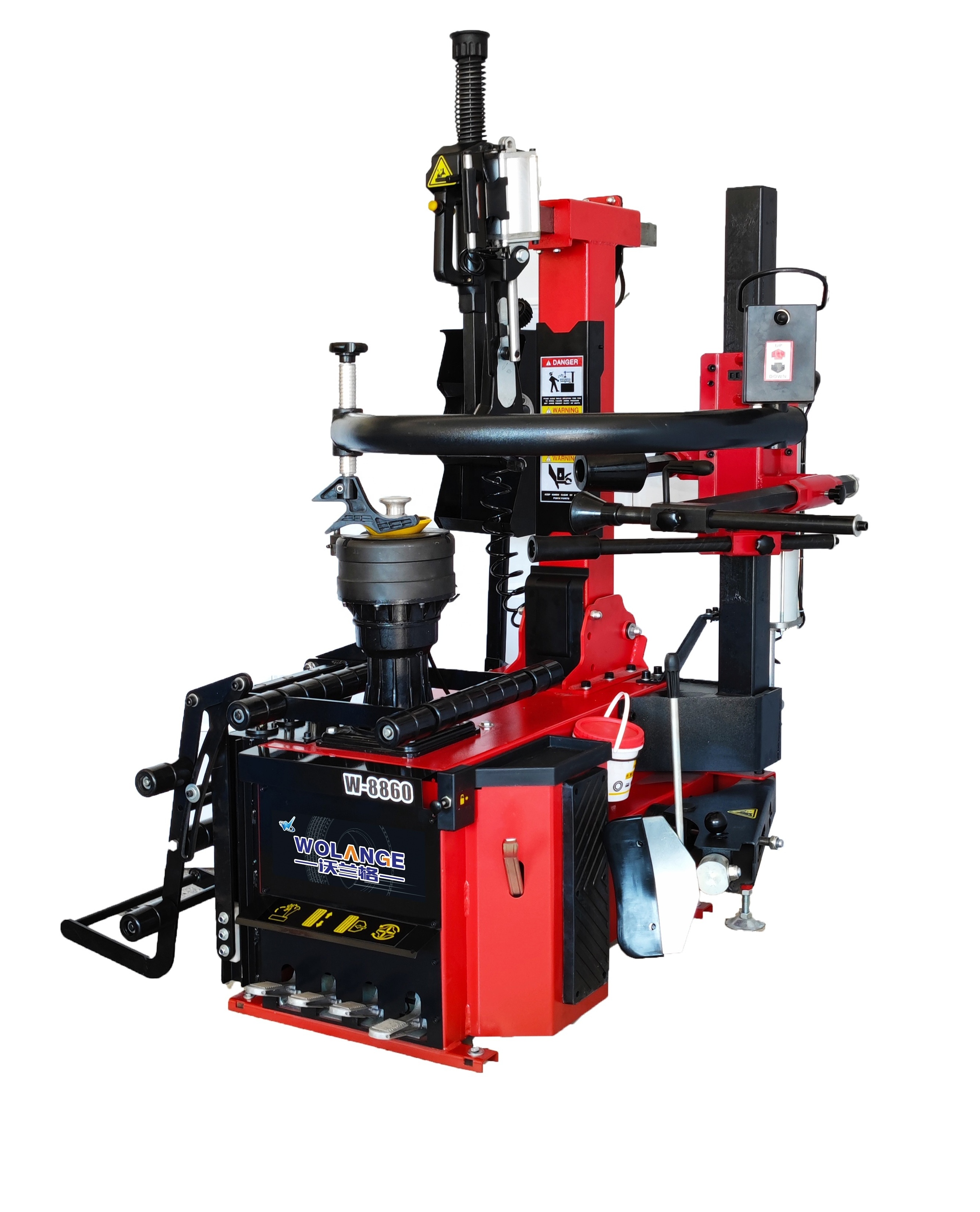 W-8860 Custom full automatic leverless tire changer tyre changing machine tyre changer machine for sale