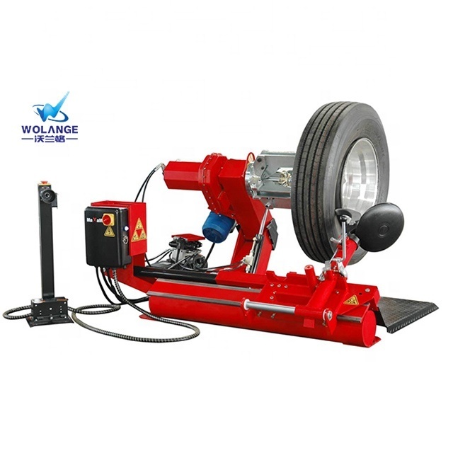 W-568 Ce certification Customized semi-automatic 14 to 26 Inch tyre changing machine truck tire changer machine