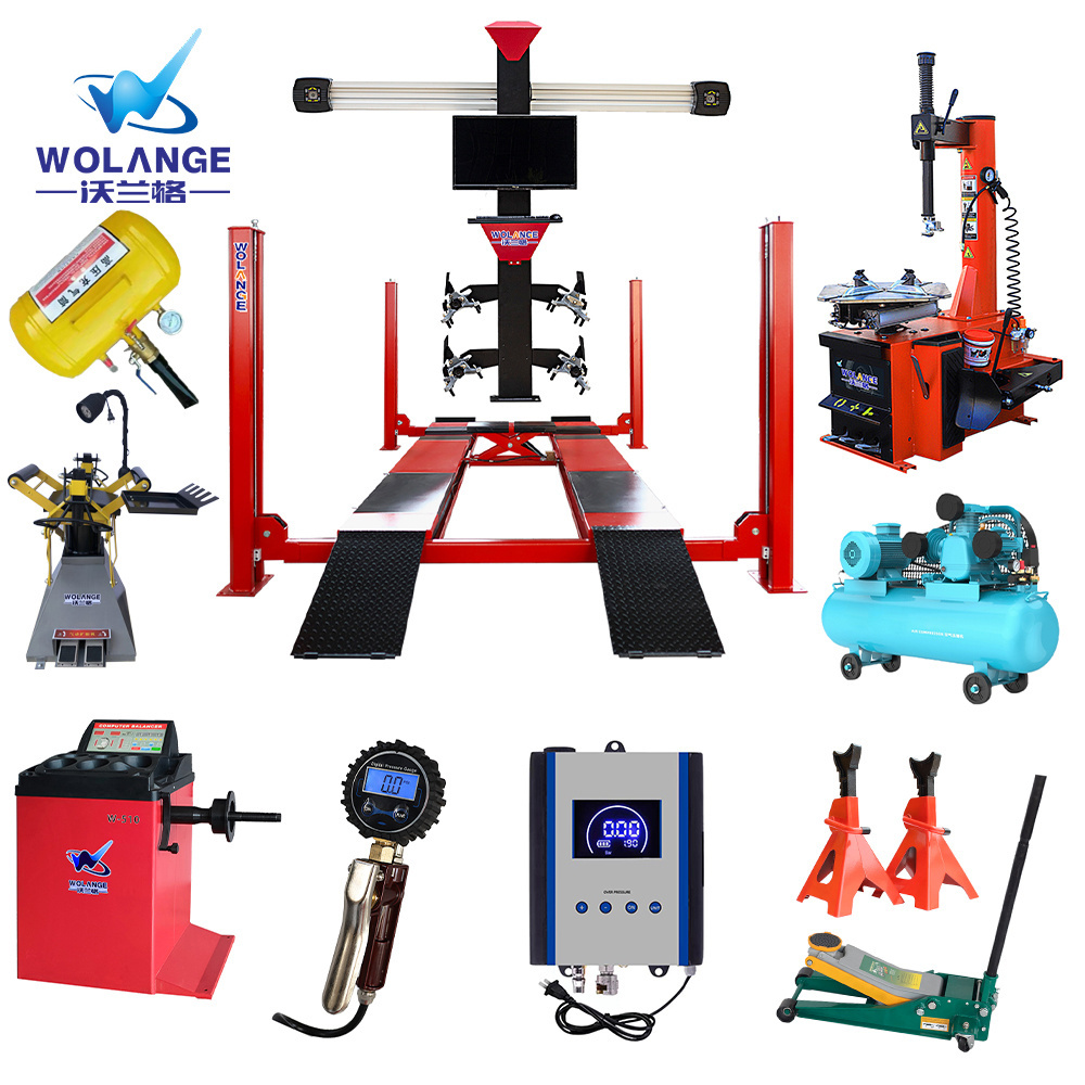 Car Maintenance Equipment 3d wheel alingment tyre tire changer Fitting Changing Service balancing machine