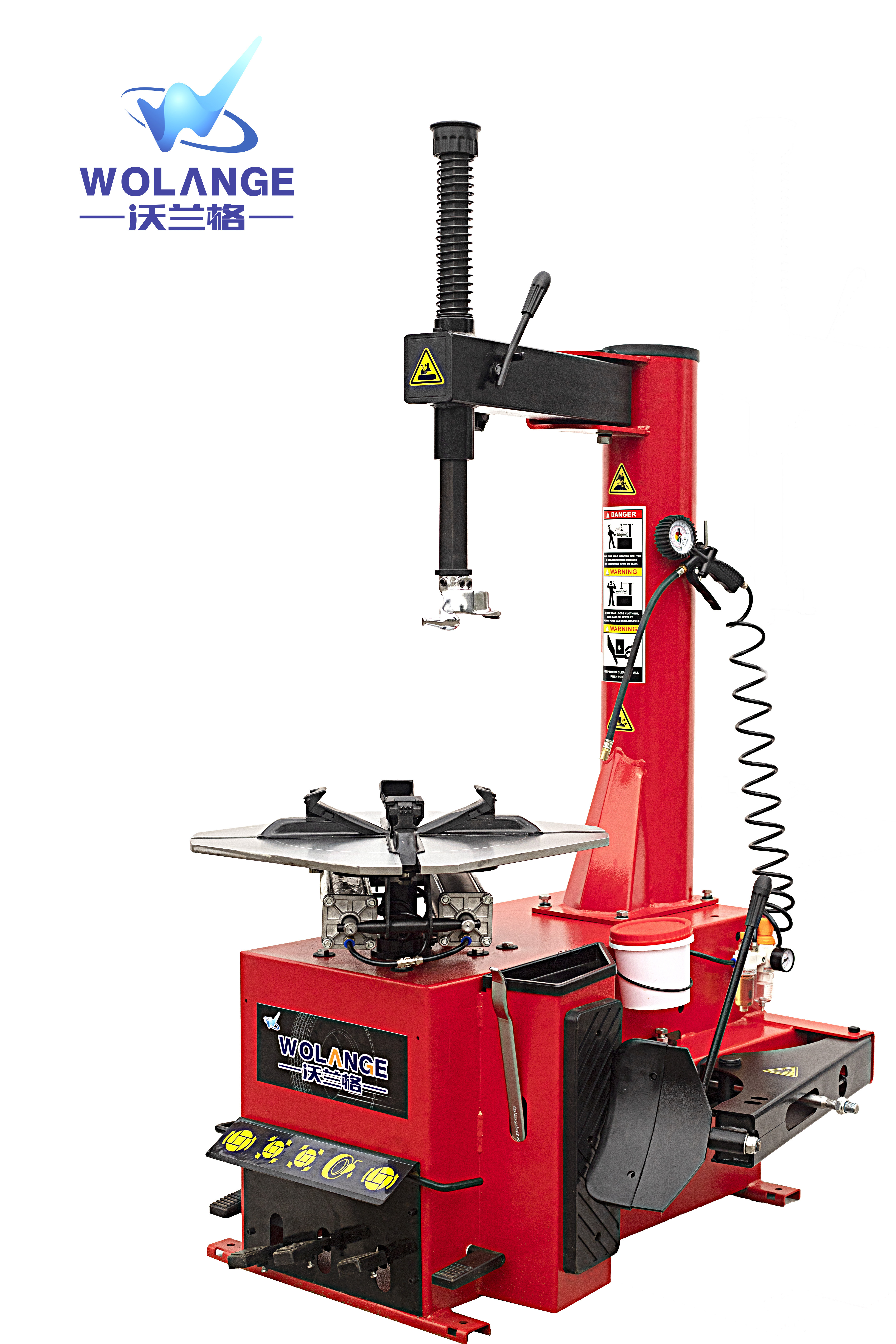 Factory Price W-969 Semi Automatic Tire Changer With Swing Arm 5 Pedal Tire Changing Machine