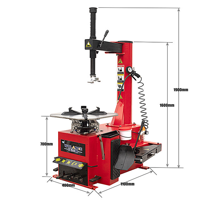 Factory Price W-969 Semi Automatic Tire Changer With Swing Arm 5 Pedal Tire Changing Machine