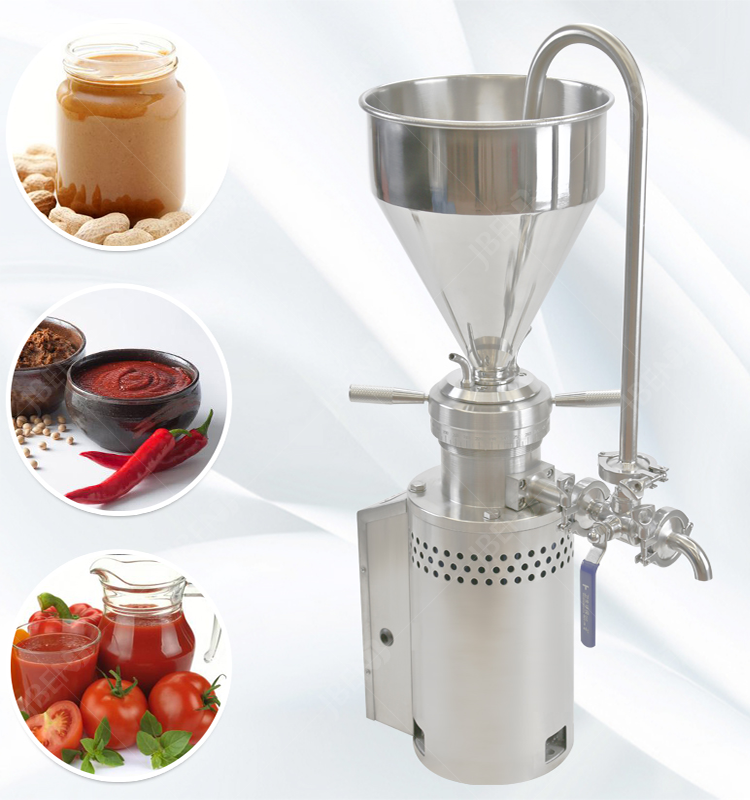 fruit jam/ketchup/soya/milk/peanut butter making machine commercial small chili sauce tomato paste colloid mill