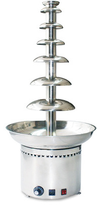 CF-7   Stainless steel 304# commerical use 7 layers large commercial chocolate fountain price with hight quality