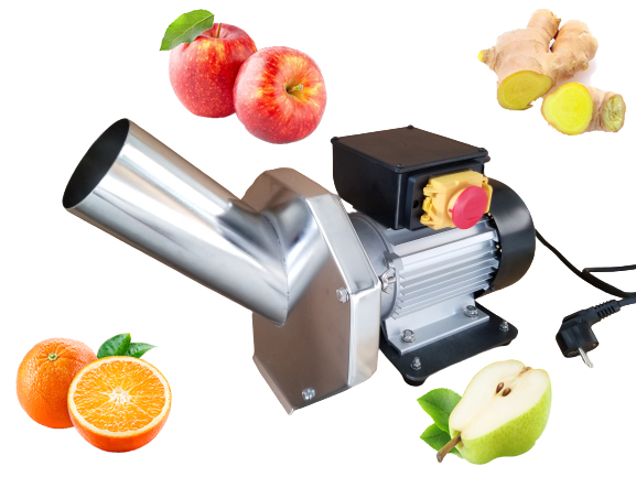 2021 new electric fruit crusher machine apple cider fruit grinder mill