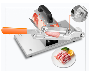 MMS-001 Manual frozen meat slicer, meat slicing machine