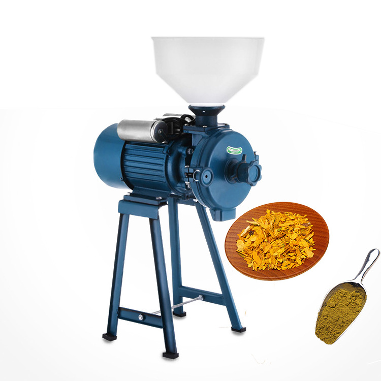 GSMFJ-01Small scale electric spice grinder milling machine wet and dry rice grinder